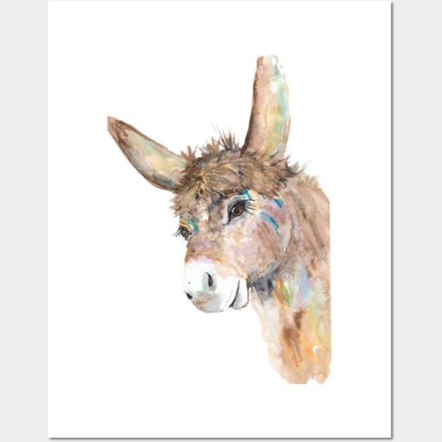 Donkey Wall Art by Marjansart 